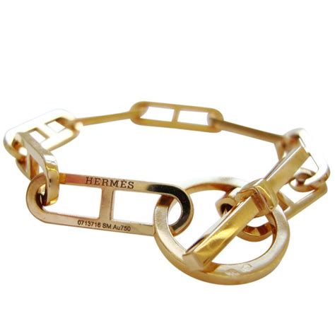 hermes 18k gold bracelet|authentic hermes bracelets.